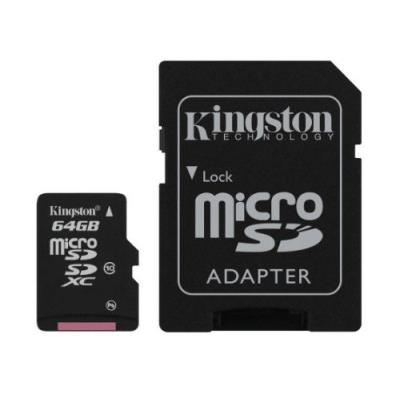 Kingston carte SD SDX10V/64GB UHS-I SDHC/SDXC Classe 10-64Go 