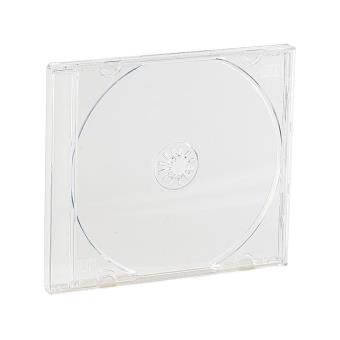 Hama Boîtier CD standard double, lot de 5, Transparent / Boîtier