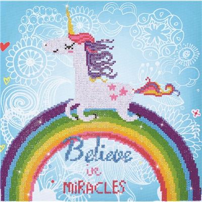 Believe in Miracles (grande) – Diamant Dotz kit