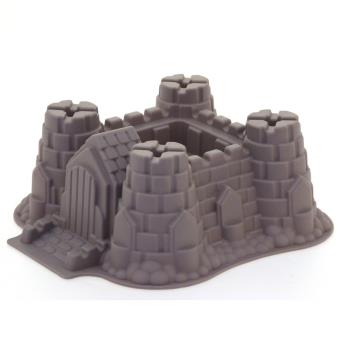 Moule A Gateau En Silicone Forme Chateau Fort Plat Moule Achat Prix Fnac