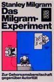 Das Milgram - Experiment - 1