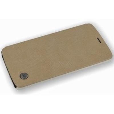 Qiotti book biz slim vintage pour lg g3, creme - sadapte g3 q9310003