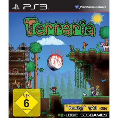 505 Games Terraria, PS3 - video games (PS3, PlayStation 3, Platform, Engine Software, T (Teen), Online, DEU) [import anglais]
