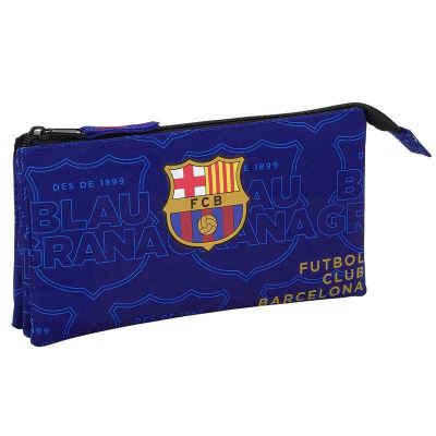 Portatodo F.C Barcelona Blue Triple