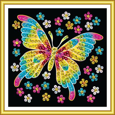 Tableau Sequin Art - Papillon - Débutant - Sequin Art