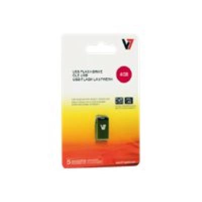 V7 VU28GCR-BLK-2E - USB-flashstation - 8 GB