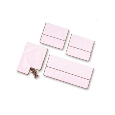 BOLIN BOLON - 1152544013200 - HABILLAGE POUR MEUBLE À LANGER PETIT LAPIN 100 % COTON - ROSE