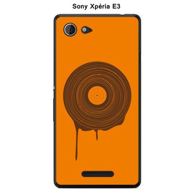 Coque Sony Xpéria E3 - Vinyl tout chaud Techno