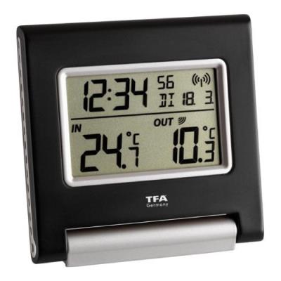 Thermomètre radio guidé spot noir tfa 30.3030 tfa dostmann