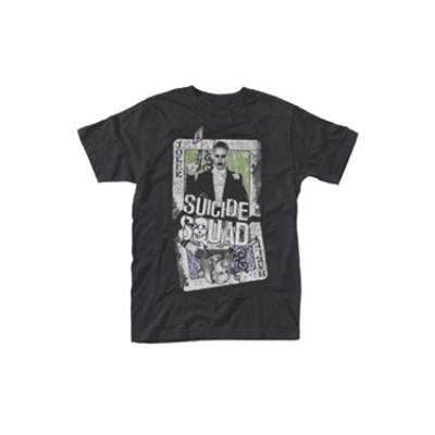 Suicide Squad T-Shirt Harley Joker Cards (XL)