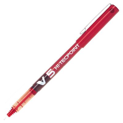Aucune Rouge Feutre Pilot V-5 Encre Liquide