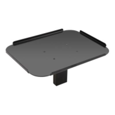 Raceroom Console Shelf - Game Simulator Accessory - Revêtement Noir Poudré