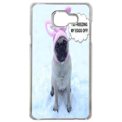 Etui Housse Coque Originale Humour Chien Carlin Samsung Galaxy A3 2016
