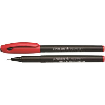 Pointe fine schneider topliner rouge