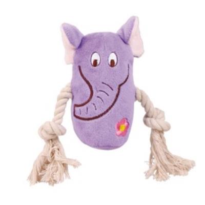 Animal Avec Corde, Peluche, 13 Cm - Mon Animalerie
