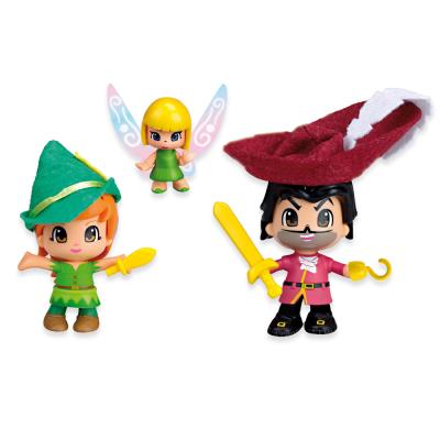 Poupée 7 cm Pinypon : Coffret Peter Pan Famosa
