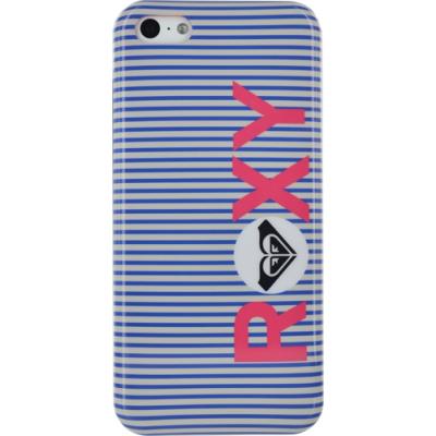 APPLE iPhone 4 Coque rigide roxy rayée bleue et blanche d'origine quiksilver iphone 4/4s