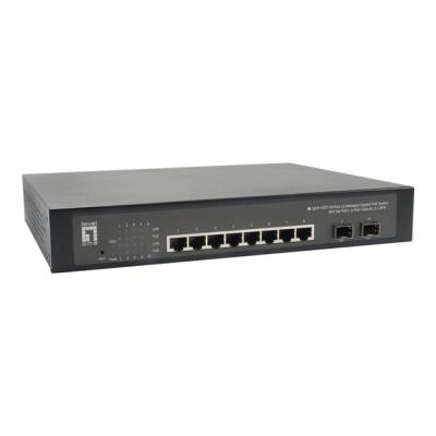 Level One GEP-1070 - switch - 10 poorten - Beheerd - rack-uitvoering