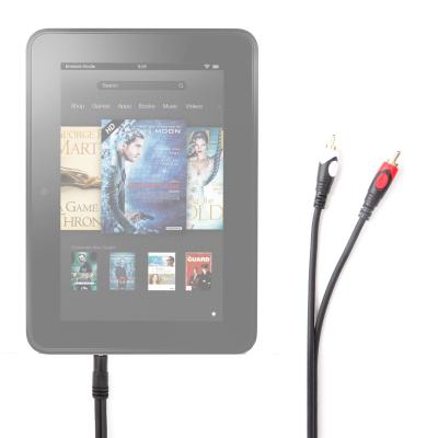 Câble audio pour tablette Kindle Fire 7 HD et 8,9 HD d'Amazon, Kindle Fire 7pouces