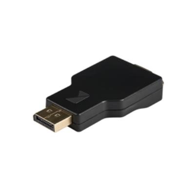 Adaptateur displayport vers vga, displayport mâle vers femelle vga, 1 pce, gris könig