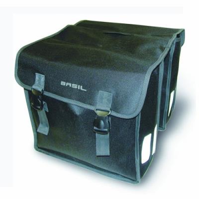 Basil base7108 double sacoches pour vélo mixte, adulte noir
