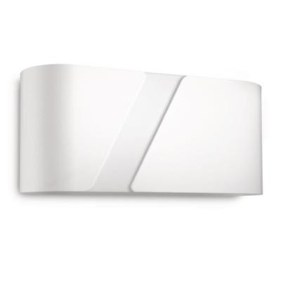 PHILIPS 332463116 MYLIVING E27 EDISON 23 VIS WATT FLUORESCENT LUMIÈRE TUBE DE MUR - BLANC