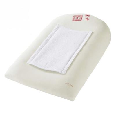 Domiva matelas a langer butterfly gris ecru fuchia
