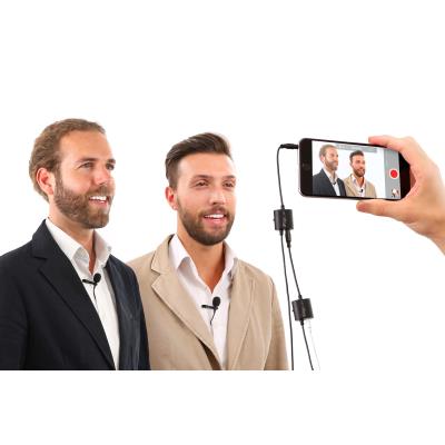 Micro Usb Et Pour Ipad & Iphone Ik Multimedia Irig Mic Lav Dual
