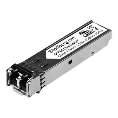 StarTech.com Gb Fiber SFP Transceiver Module - Cisco GLC-SX-MM Compatible - SFP (mini-GBIC) transceivermodule - Gigabit Ethernet