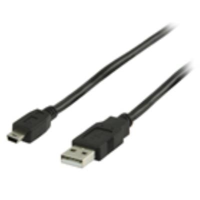 Valueline câble usb 2.0 a mâle vers miniusb mâle à 5 broches de 2,00 m