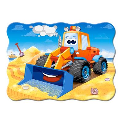 Puzzle 30 pièces : Drôle de Bulldozer Castorland