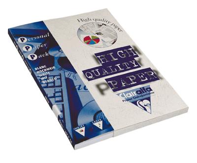 Clairefontaine - Papier Clairalfa A4 160g Blanc - Etui De 50f