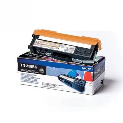 Brother TN328BK - zwart - origineel - tonercartridge