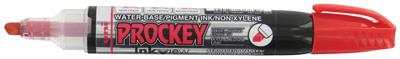 Prockey - Marqueur Permanent Toutes Surfaces Rouge