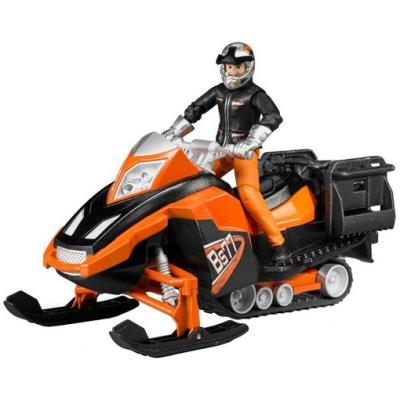 Bruder - 63101 - figurine - moto neige avec conducteur et accessoires