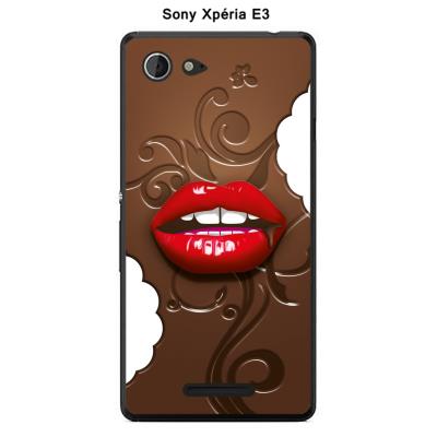 Coque Sony Xpéria E3 - Bouche gourmande