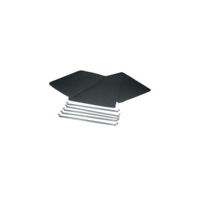 filtres charbon (x3) 305x220mm pour hotte de-dietrich
