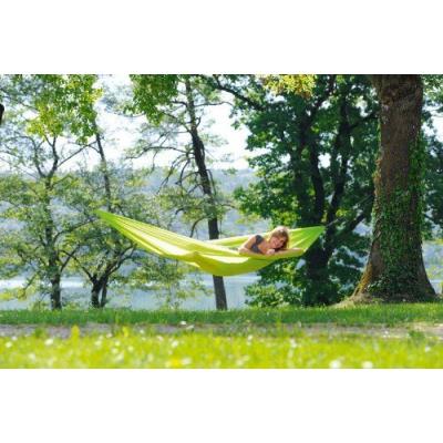 AMAZONAS - Travel Set lime Hamac avec fixations 300x140