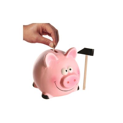 Tirelire Cochon avec Étable