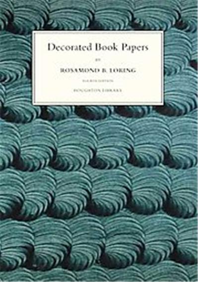 Decorated Book Papers, Houghton Library Publications