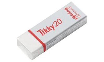 ROTRING - Gomme Tikky 20 efface tous les traits de plomb et de couleur sans résidus (S0195831)