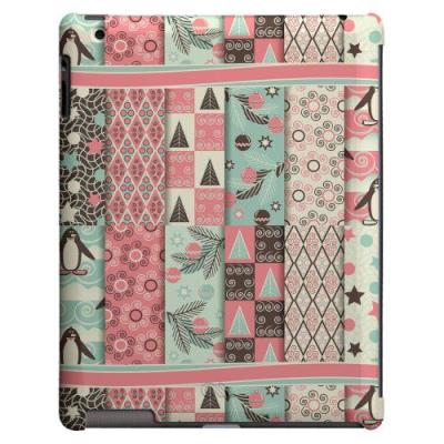 Case-Mate Diy Barely There Coque Pour Ipad 2, 3 Et 4 Motif Papier Cadeau De Noël