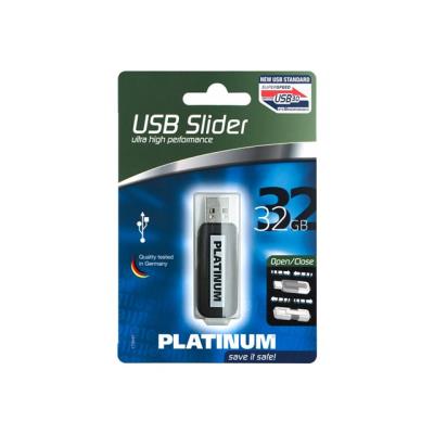 BestMedia Platinum Slider - clé USB - 32 Go