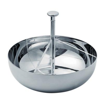 Alessi - PCH01 - Porte-sachets de sucre ou thé à trois compartiments en acier inoxydable et résine thermoplastique Import Allemagne