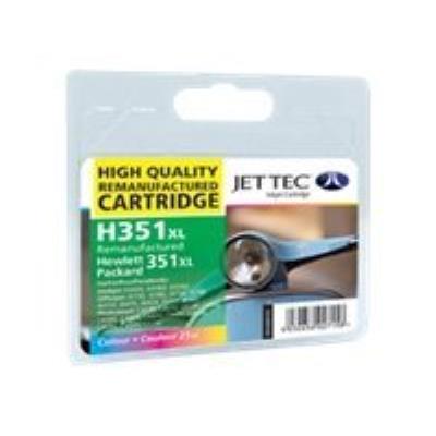 Jet Tec H351XL - 3 - geel, cyaan, magenta - gereviseerd - inktcartridge (alternative for: HP 351XL)
