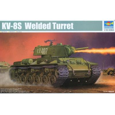 Maquette Char : Kv-8s Char Lourd Soviétique 1944 Trumpeter