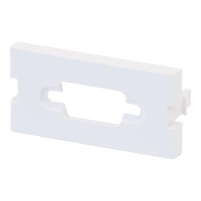 LINDY Snap-in Blank VGA Block - plaat met klik-in voor modulaire voorziening