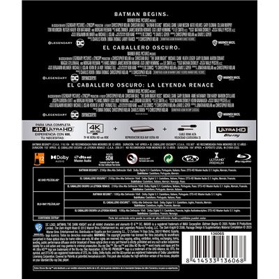 Batman Nolan Trilogy (Blu-ray 4K Ultra HD) (Batman Begins , The Dark  Knight, The Dark Knight Rises) - Blu Ray - Achat & prix | fnac