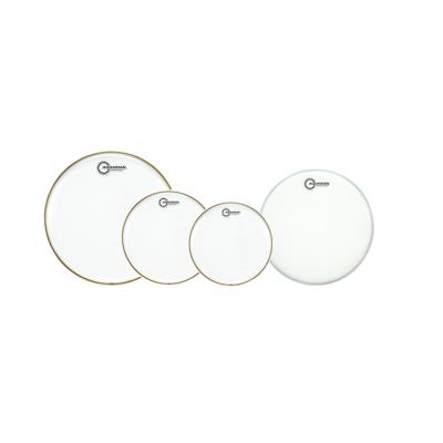 Accessoires batteries AQUARIAN CC-C - CLASSIC CLEAR POWER STANDARD SET - 10/12/16 + 14 Peaux tom - caisse claire