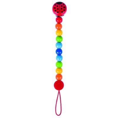 Attache tétine coccinelle